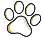 outlined paw icon