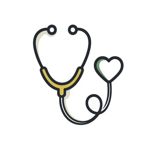 illustrated graphic of stethoscope